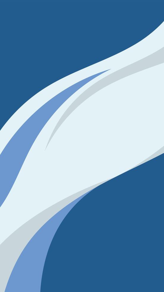 a blue and white abstract background with a blue oval vector