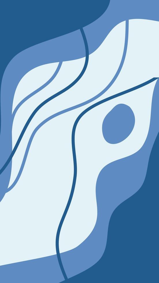 a blue and white geometric pattern on a white background vector