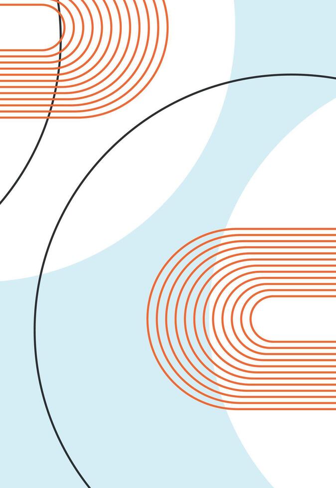a diagram of a square with circles on it vector
