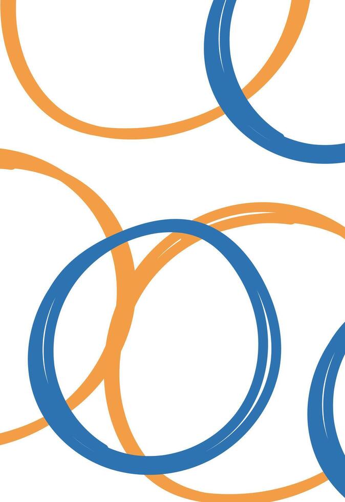 a diagram of a square with circles on it vector