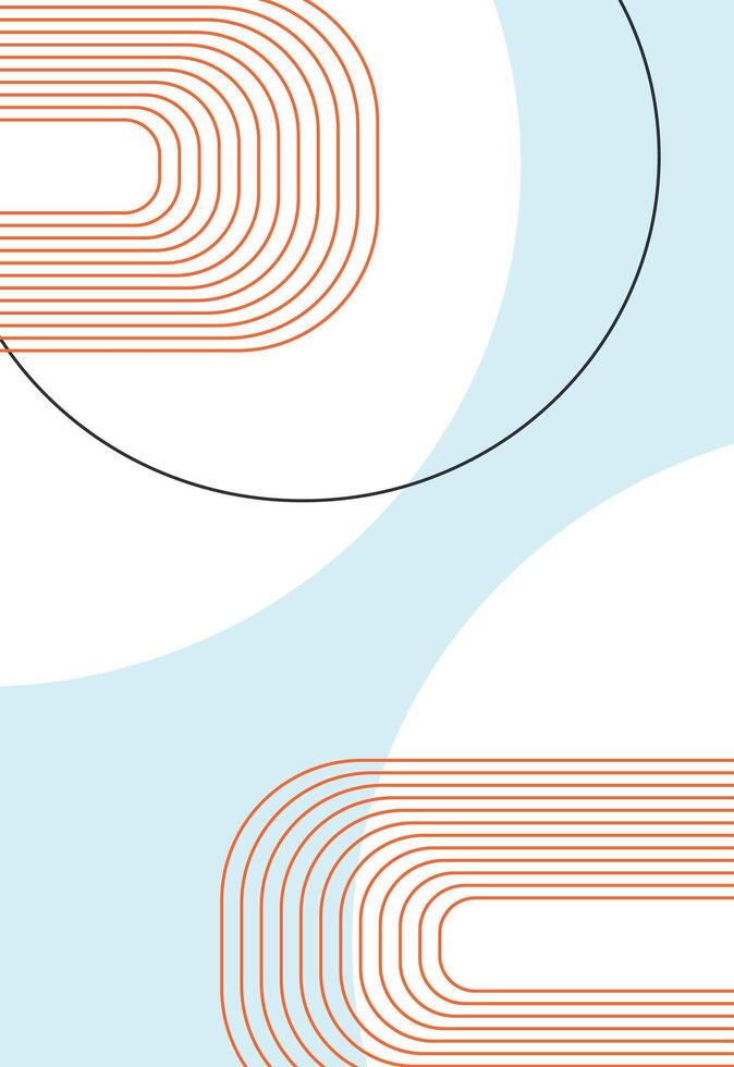 a diagram of a square with circles on it vector