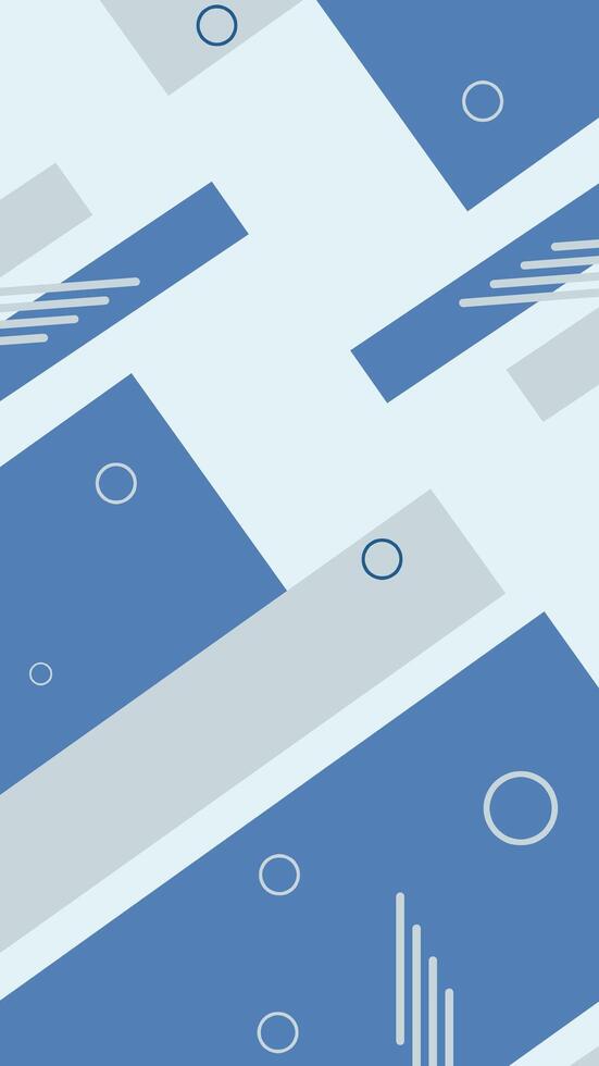 a blue and white geometric pattern on a white background vector