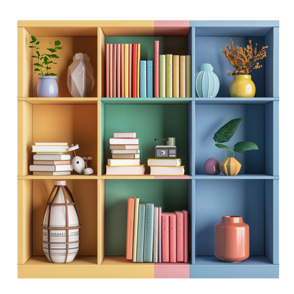 Book shelf c png