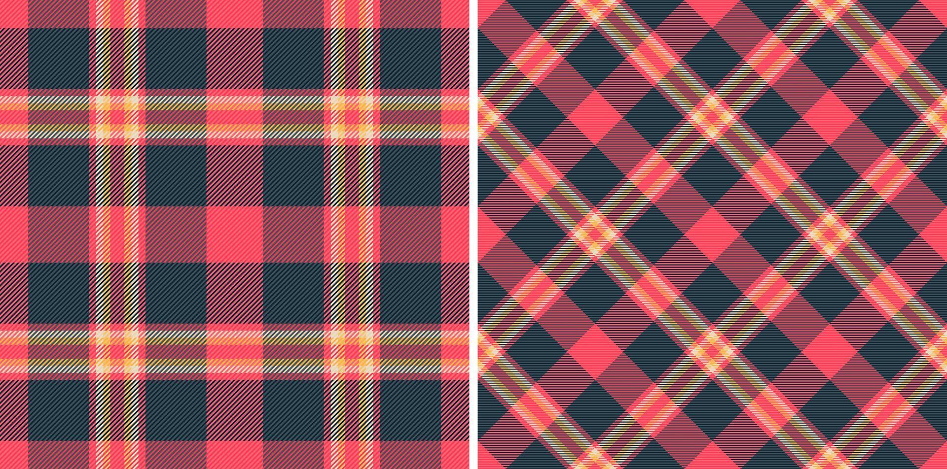 Background seamless tartan of texture plaid check with a textile pattern fabric . vector
