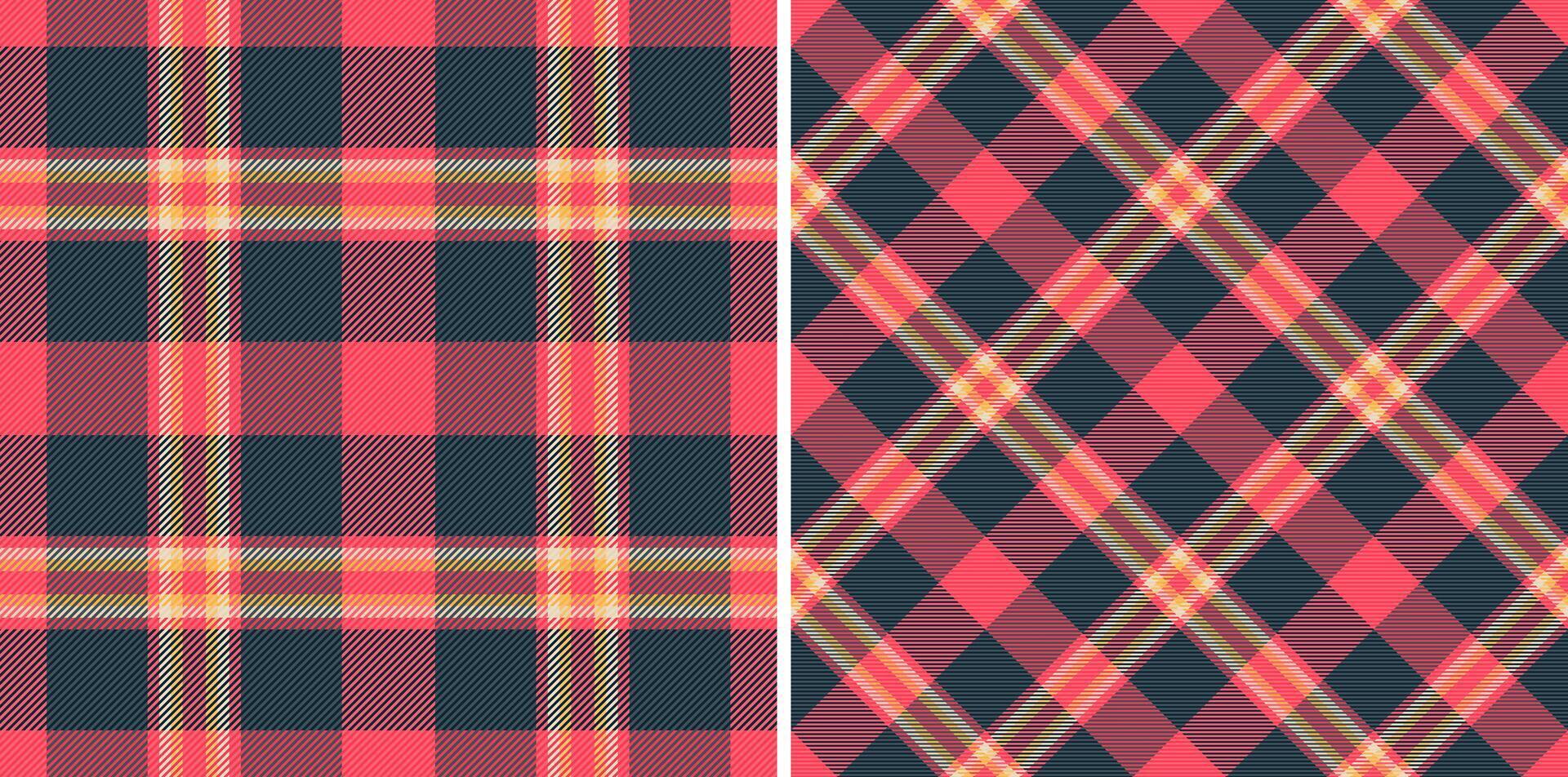 Background seamless tartan of texture plaid check with a textile pattern fabric . vector