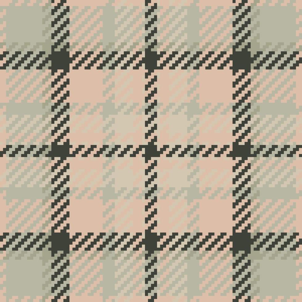 Textile design of textured plaid. Checkered fabric pattern swatch for shirt, dress, suit, wrapping paper print, invitation and gift card. vector