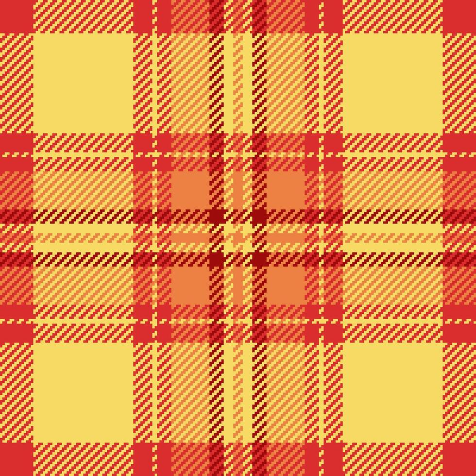 Texture plaid fabric of pattern tartan check with a textile seamless background. vector