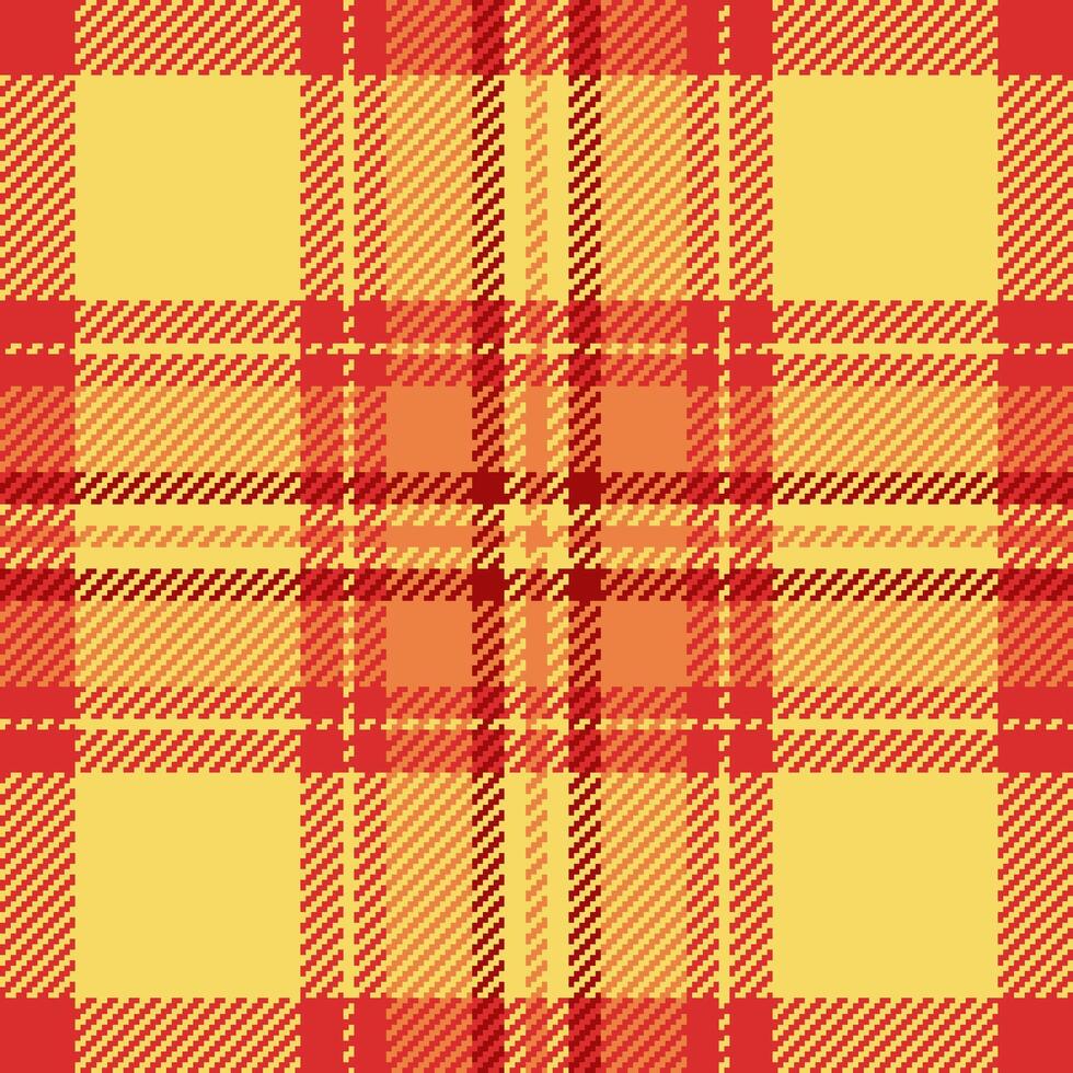Texture plaid fabric of pattern tartan check with a textile seamless background. vector