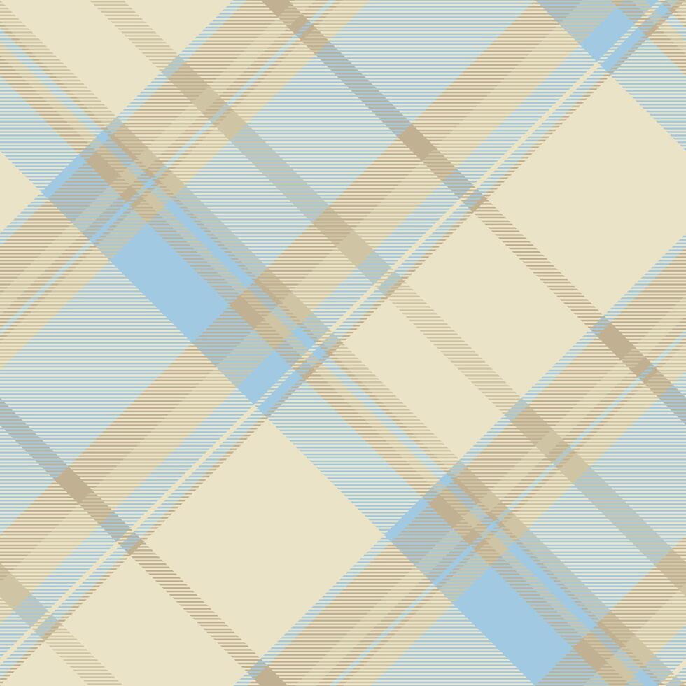 Tartan check of seamless fabric textile with a texture plaid background pattern. vector