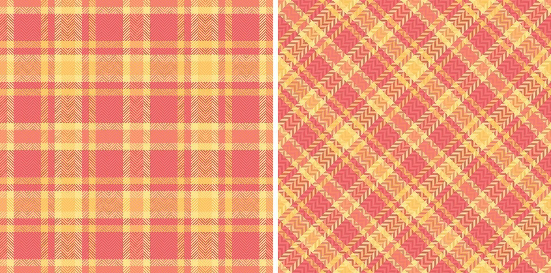 Fabric background of texture pattern plaid with a seamless check tartan textile. vector