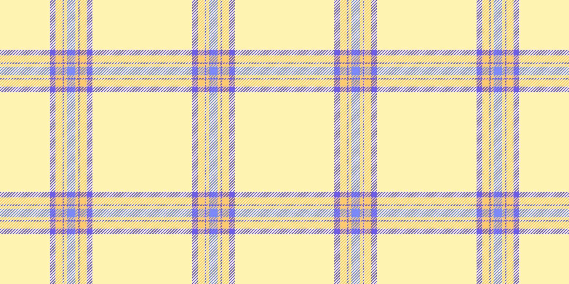 Panel pattern texture , fashionable check seamless plaid. Native tartan fabric background textile in yellow and amber colors. vector