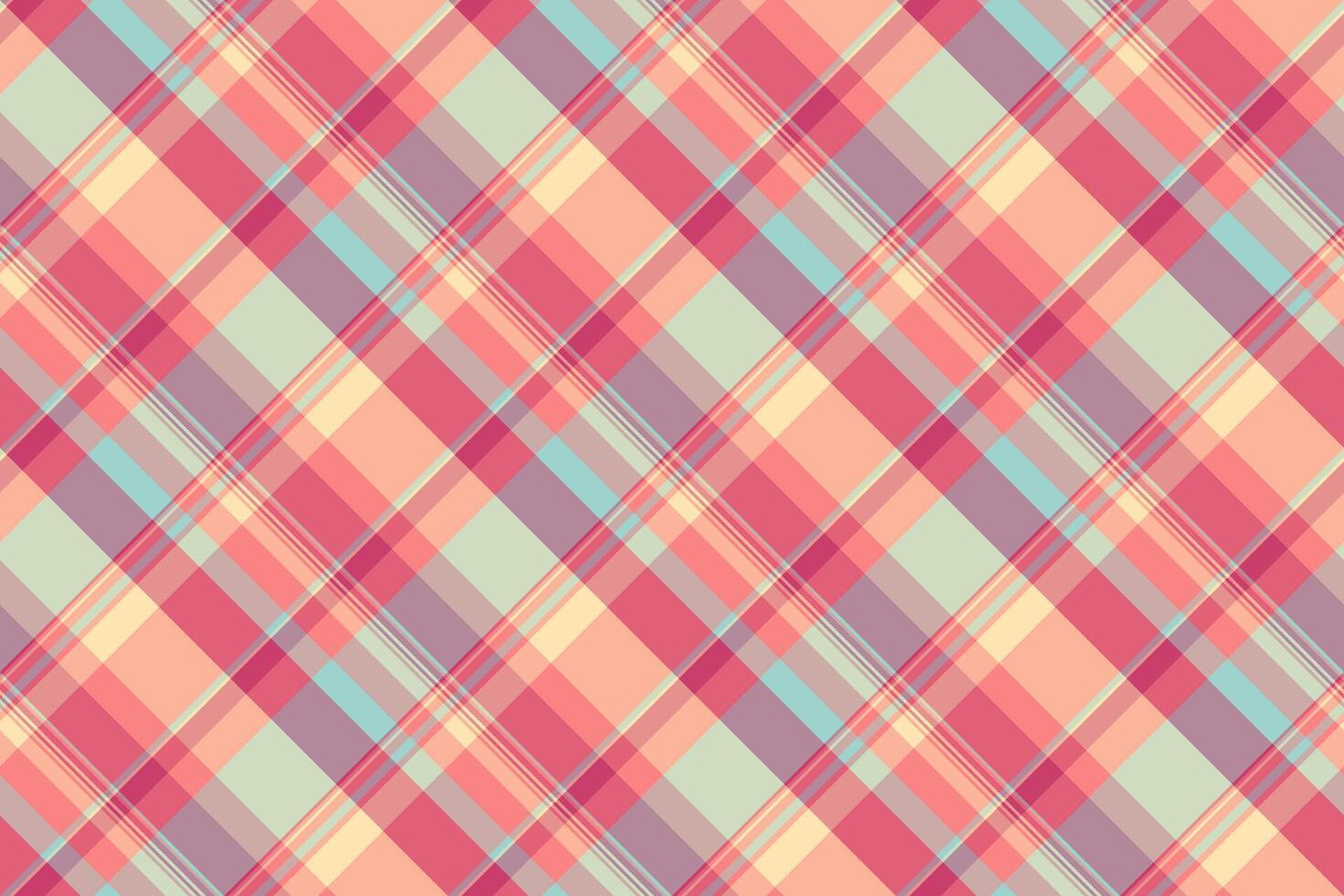 Check texture of background plaid textile with a pattern fabric tartan seamless. vector