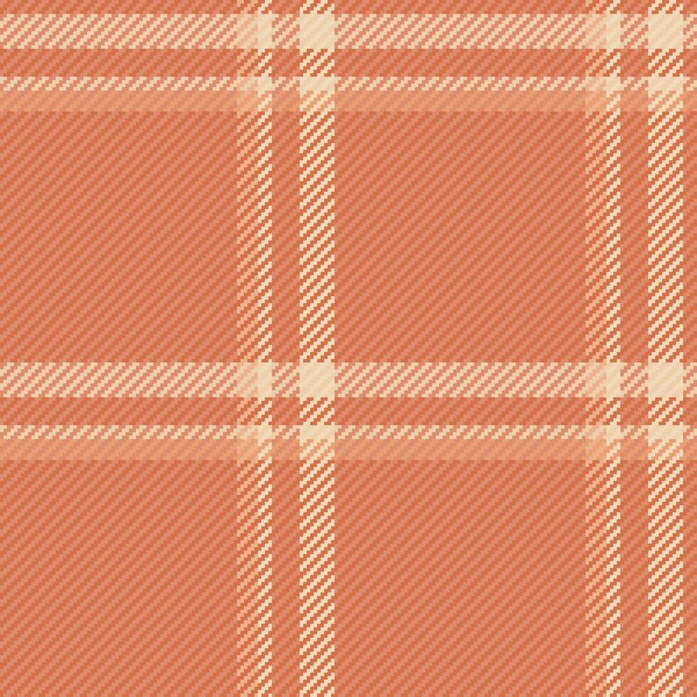 Seamless background plaid of tartan textile check with a fabric texture pattern . vector