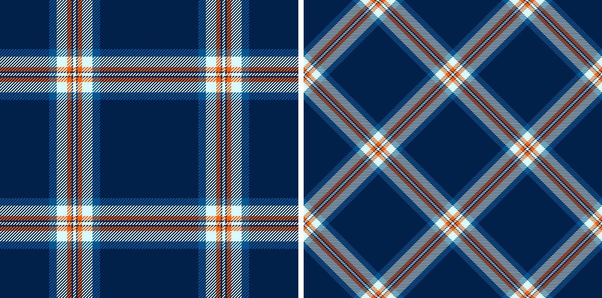 Plaid background seamless of tartan texture with a check fabric pattern textile. vector