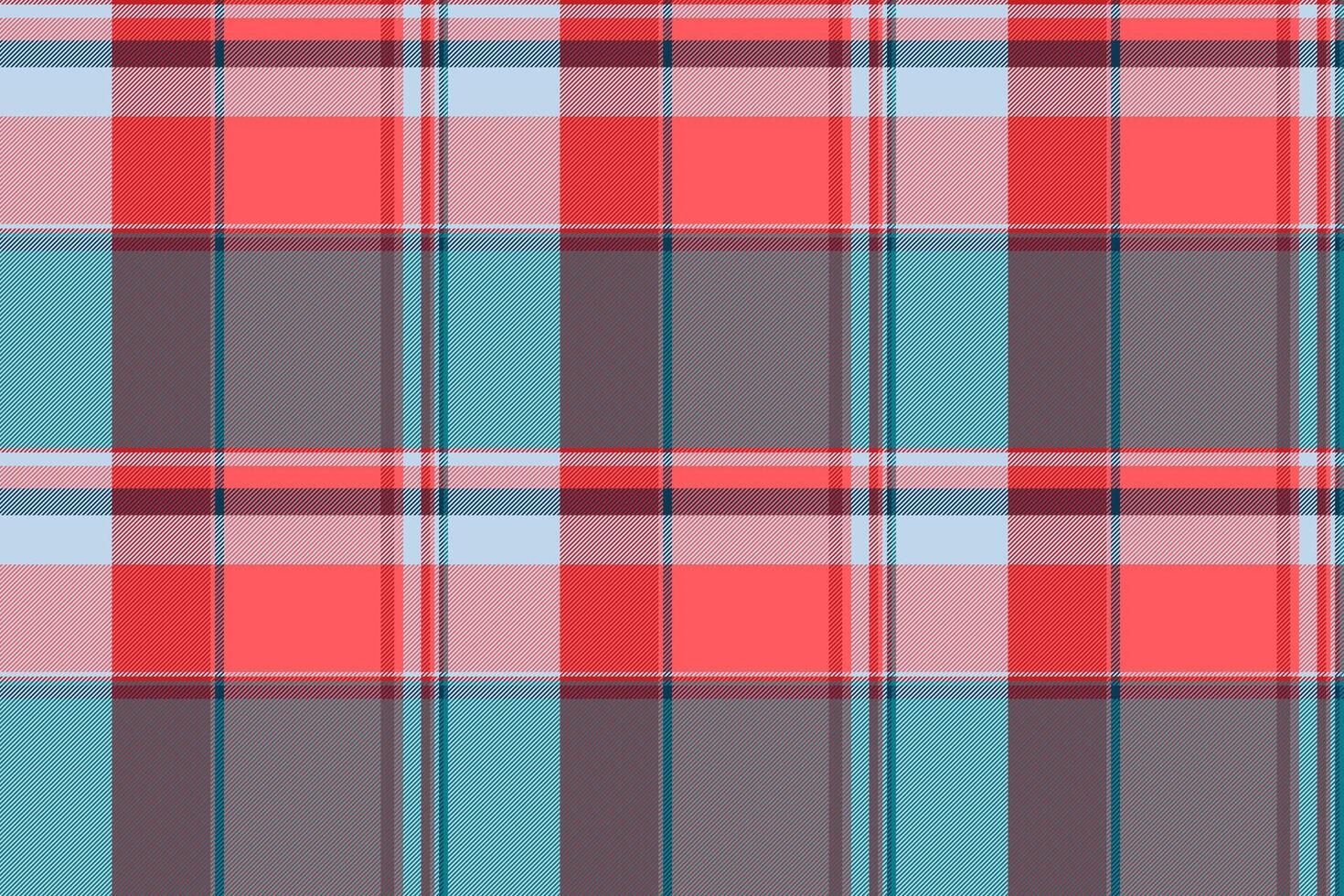 Fabric pattern background of check textile with a tartan seamless texture plaid. vector