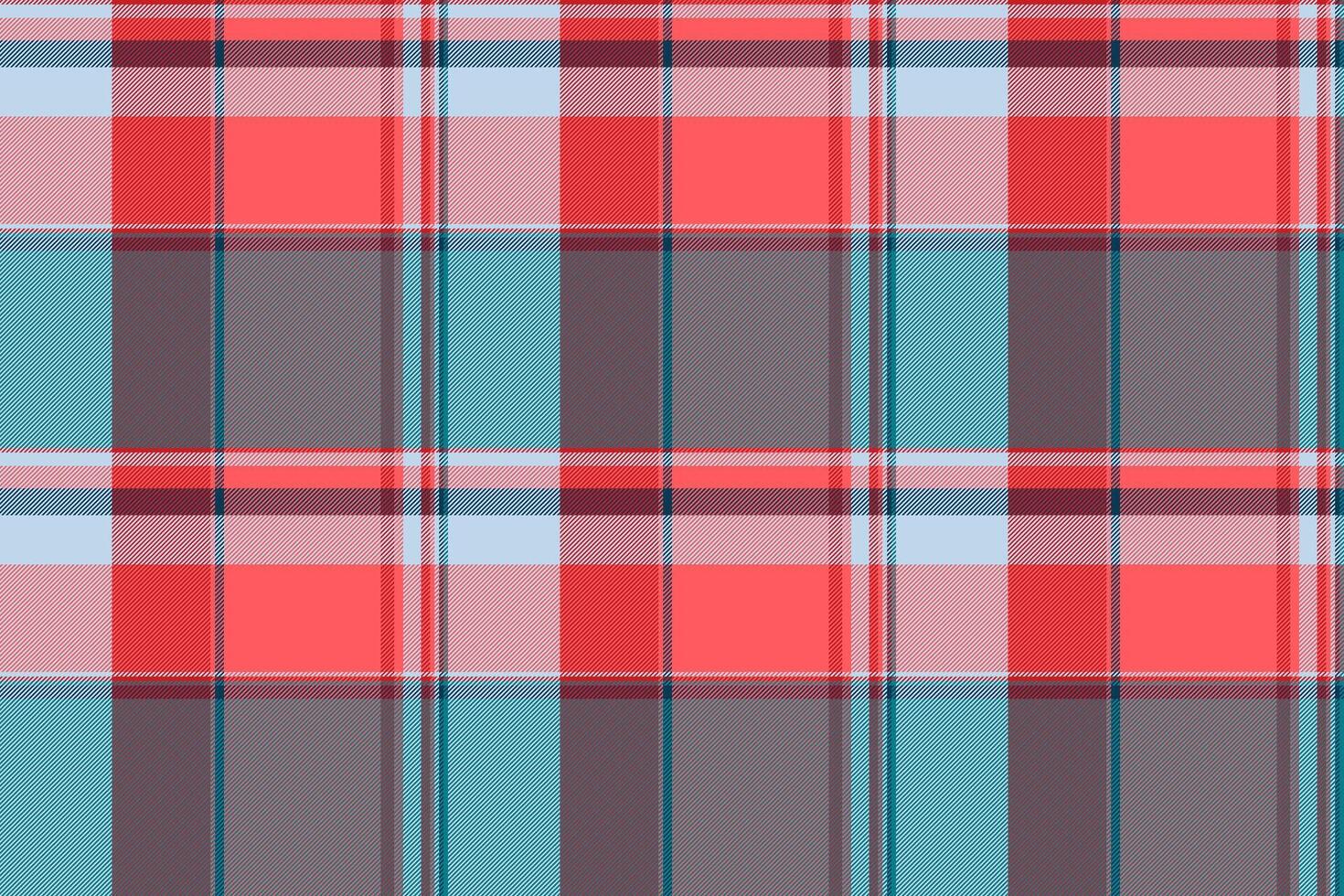 Fabric pattern background of check textile with a tartan seamless texture plaid. vector