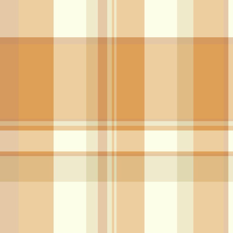 Background pattern seamless of check texture fabric with a plaid tartan textile. vector