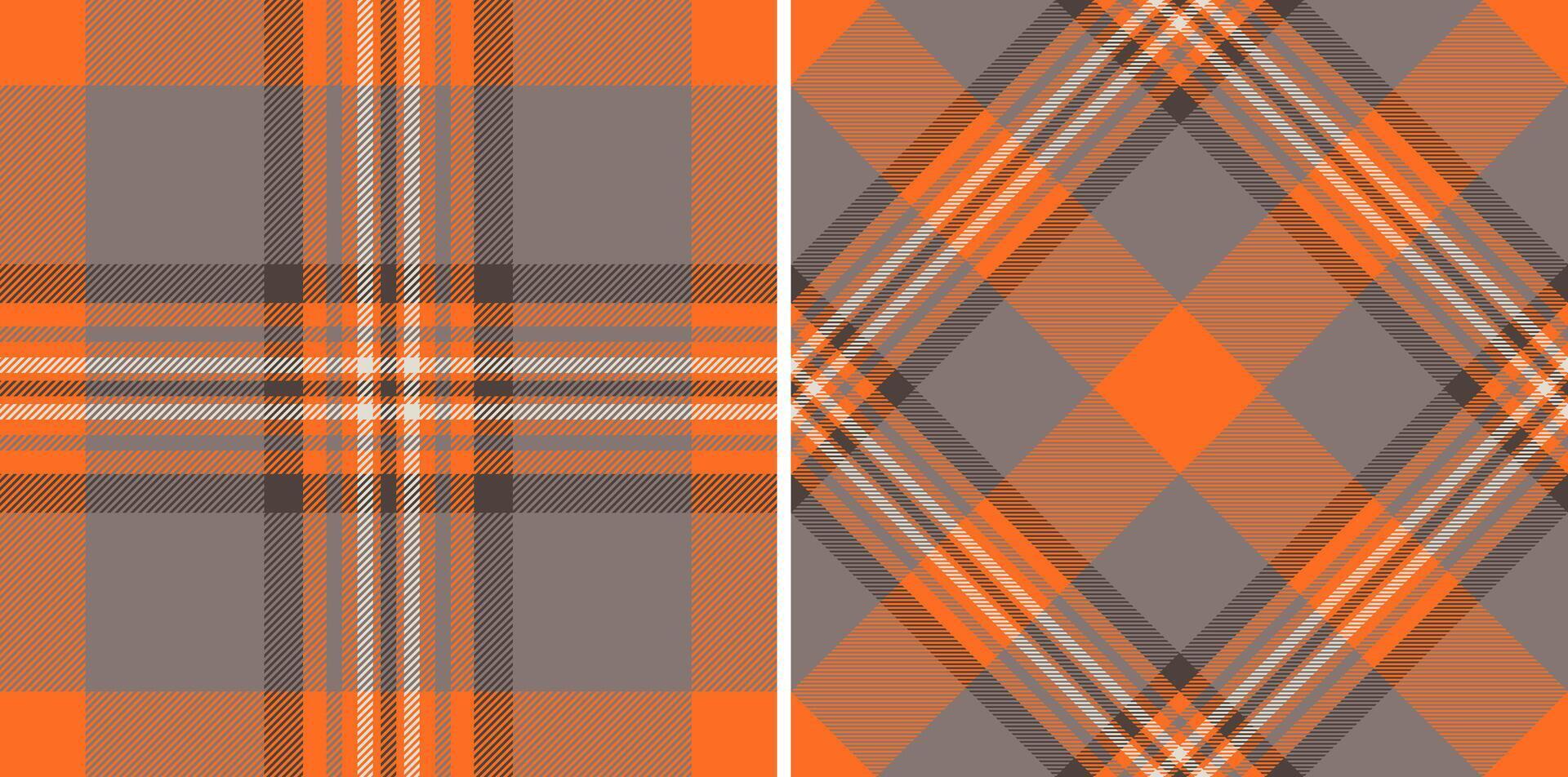 Fabric background tartan of seamless textile with a pattern plaid texture check. vector