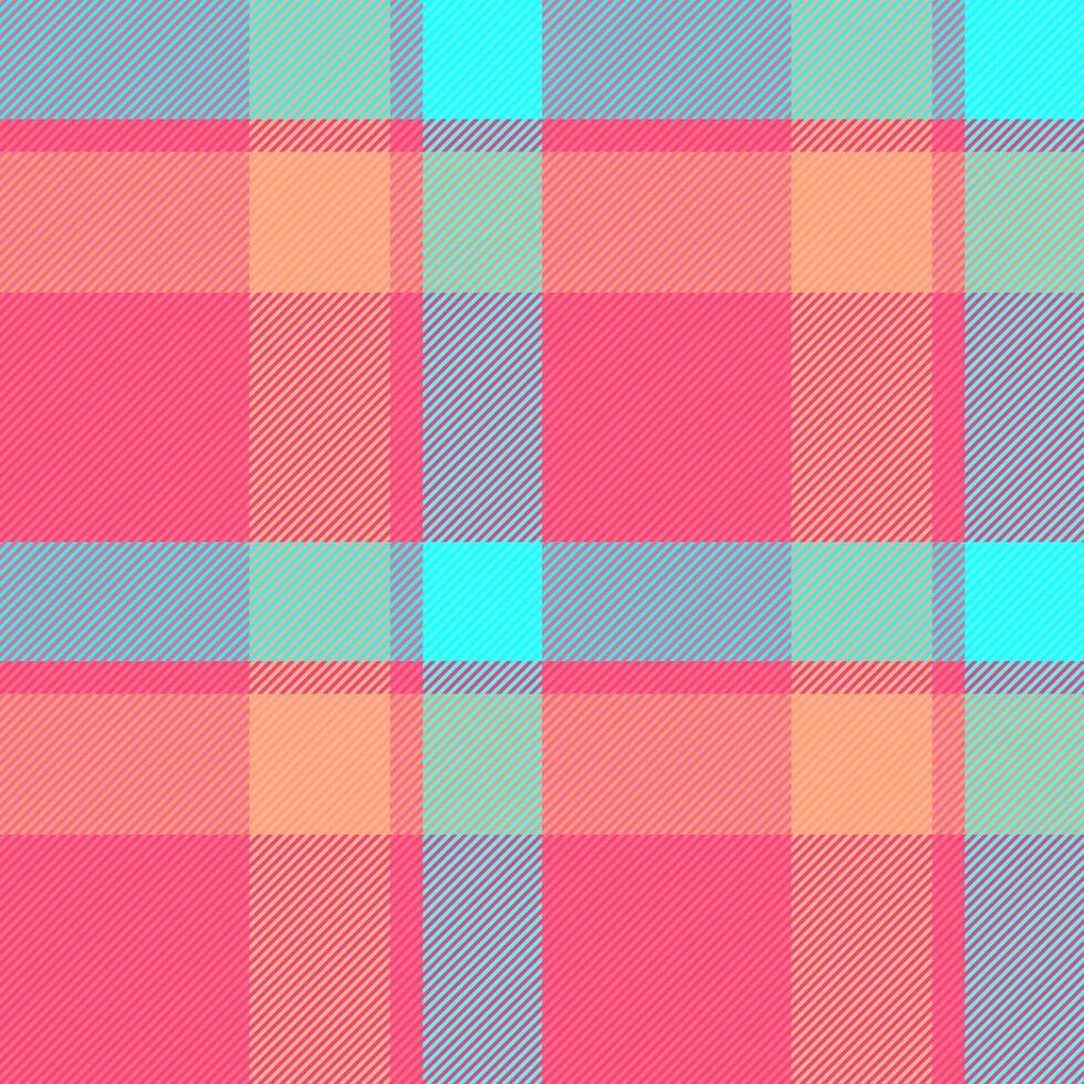 Texture textile of fabric check tartan with a seamless pattern background plaid. vector