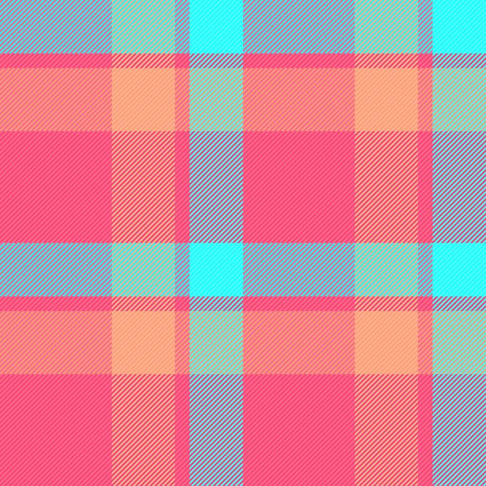 Texture textile of fabric check tartan with a seamless pattern background plaid. vector