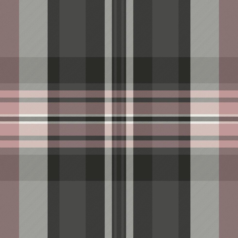 Background seamless check of pattern tartan fabric with a plaid textile texture. vector