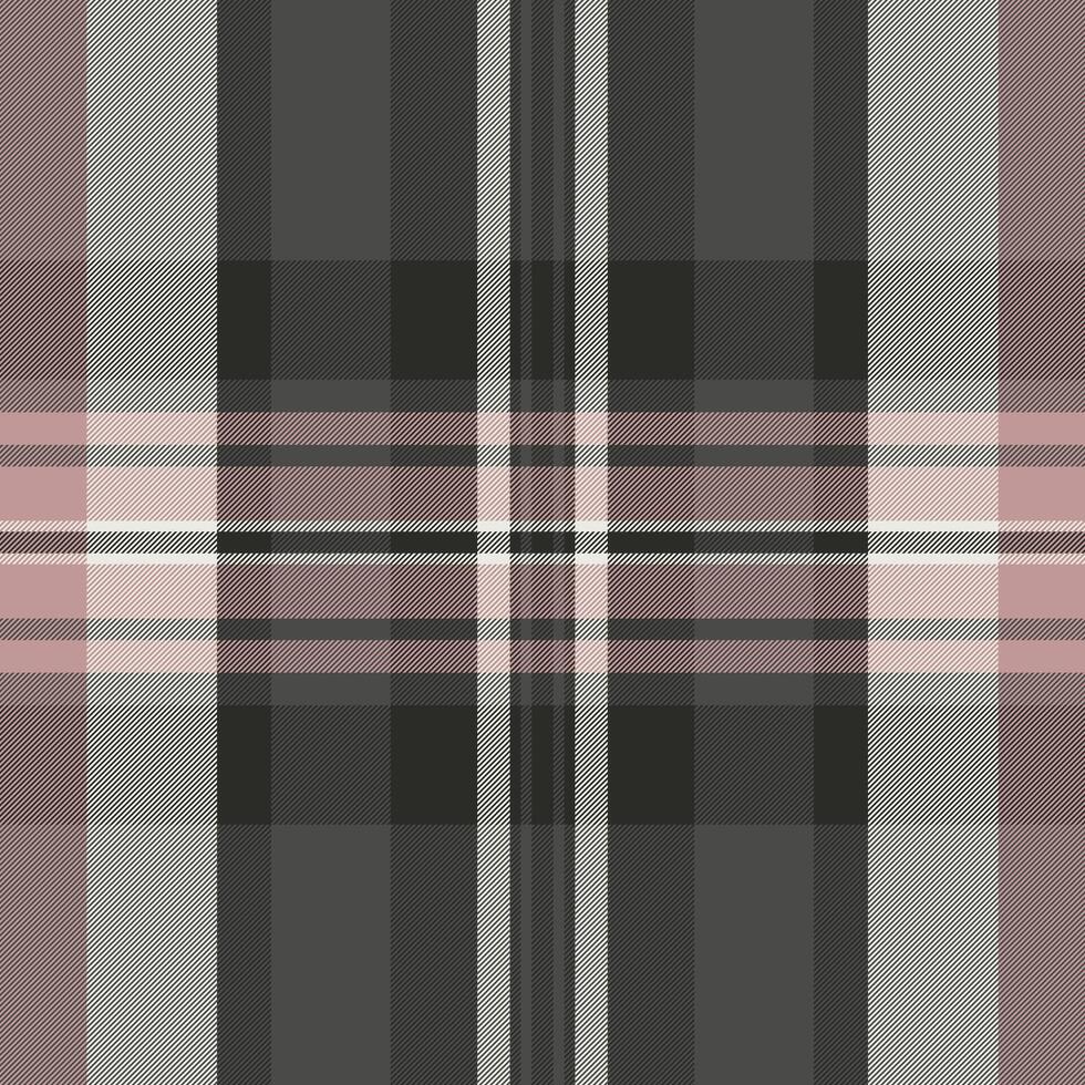 Background seamless check of pattern tartan fabric with a plaid textile texture. vector