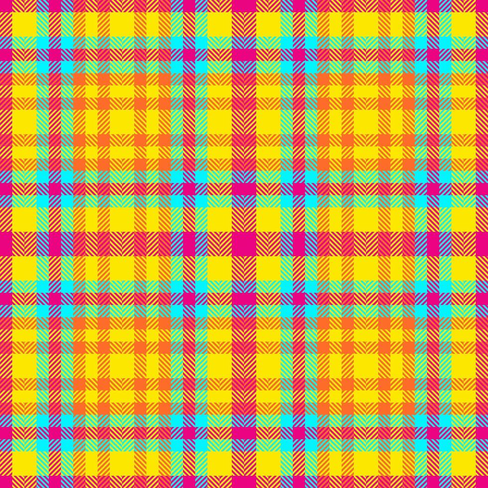 Fabric check background of textile seamless plaid with a pattern texture tartan . vector