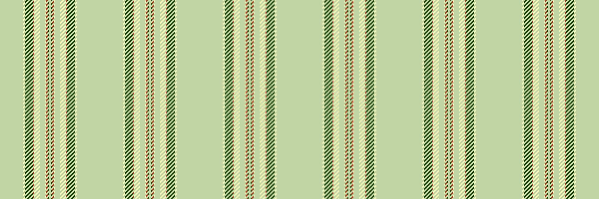 Strip texture lines seamless, periodic textile background pattern. Linen fabric stripe vertical in light and dark colors. vector