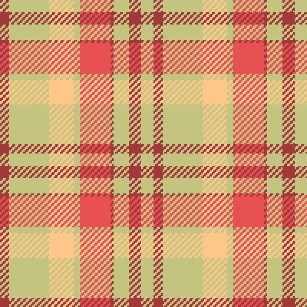 seamless check of tartan textile plaid with a fabric background texture pattern. vector