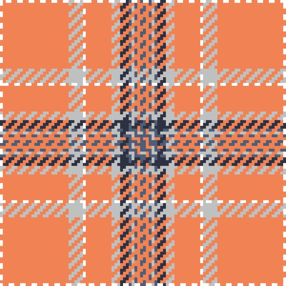 Textile design of textured plaid. Checkered fabric pattern swatch for shirt, dress, suit, wrapping paper print, invitation and gift card. vector