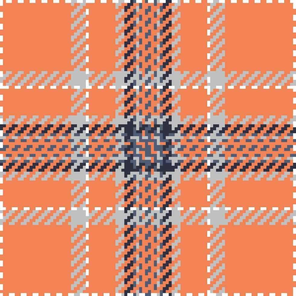 Textile design of textured plaid. Checkered fabric pattern swatch for shirt, dress, suit, wrapping paper print, invitation and gift card. vector