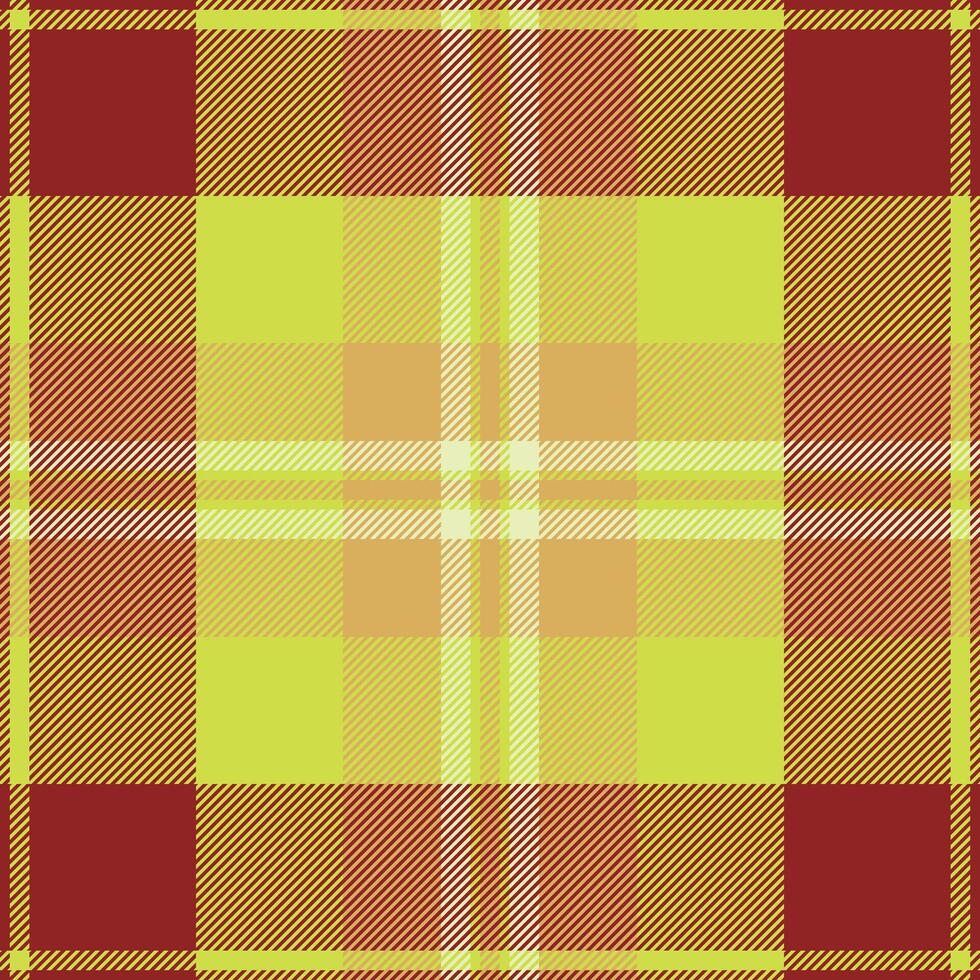 Pattern fabric tartan of check texture with a textile seamless plaid background. vector