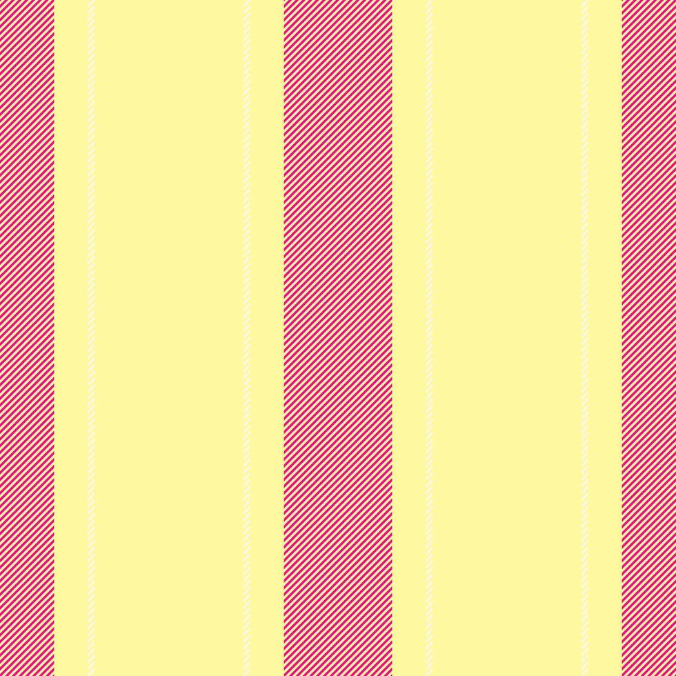Lines stripe textile of pattern fabric background with a vertical texture seamless. vector