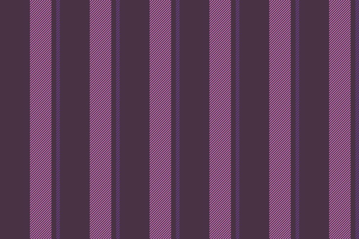 Easter stripe pattern, intricate texture vertical fabric. Website background seamless textile lines in dark and pink colors. vector