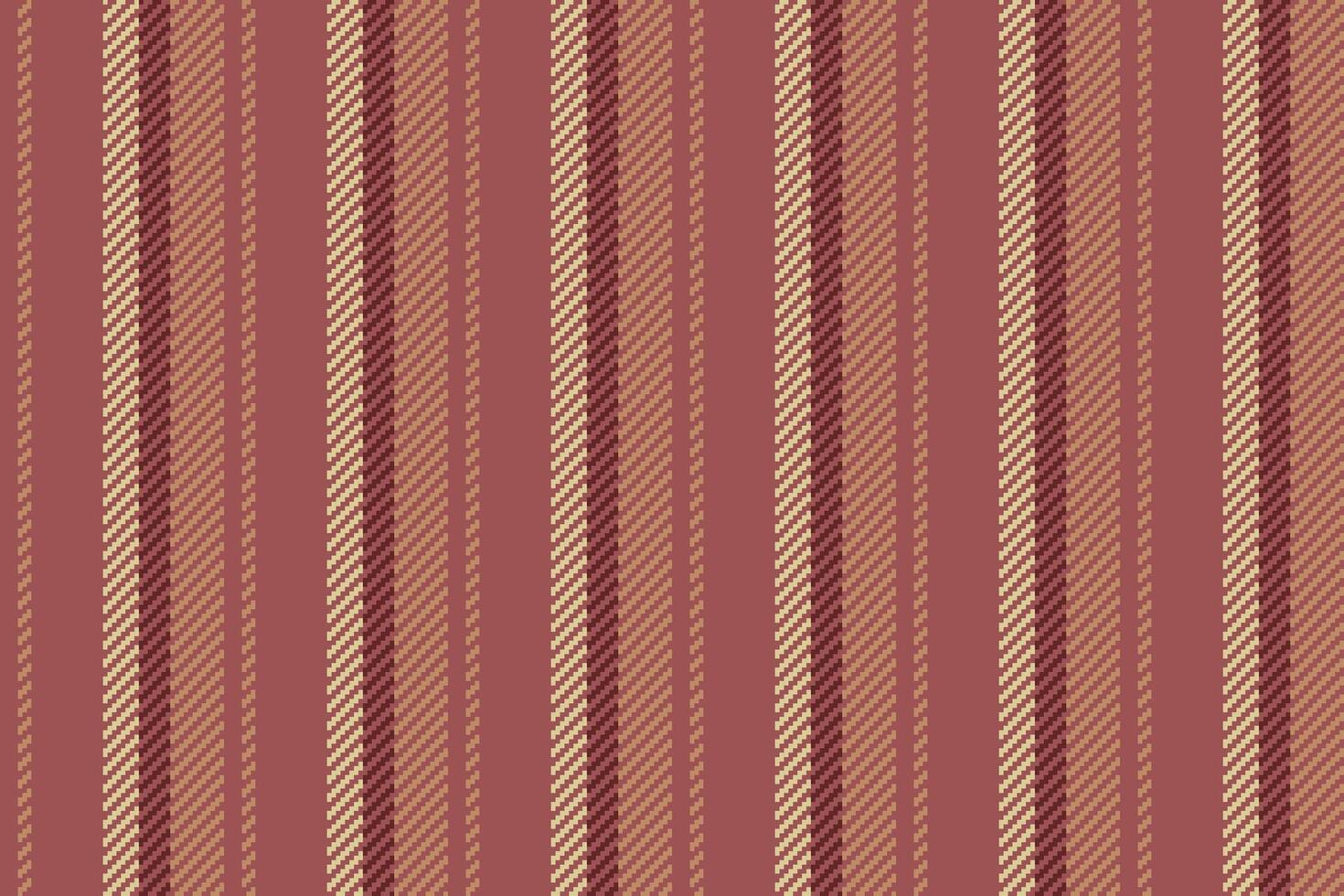 Many seamless fabric textile, dreamy background vertical. Blank lines texture stripe pattern in red and orange colors. vector