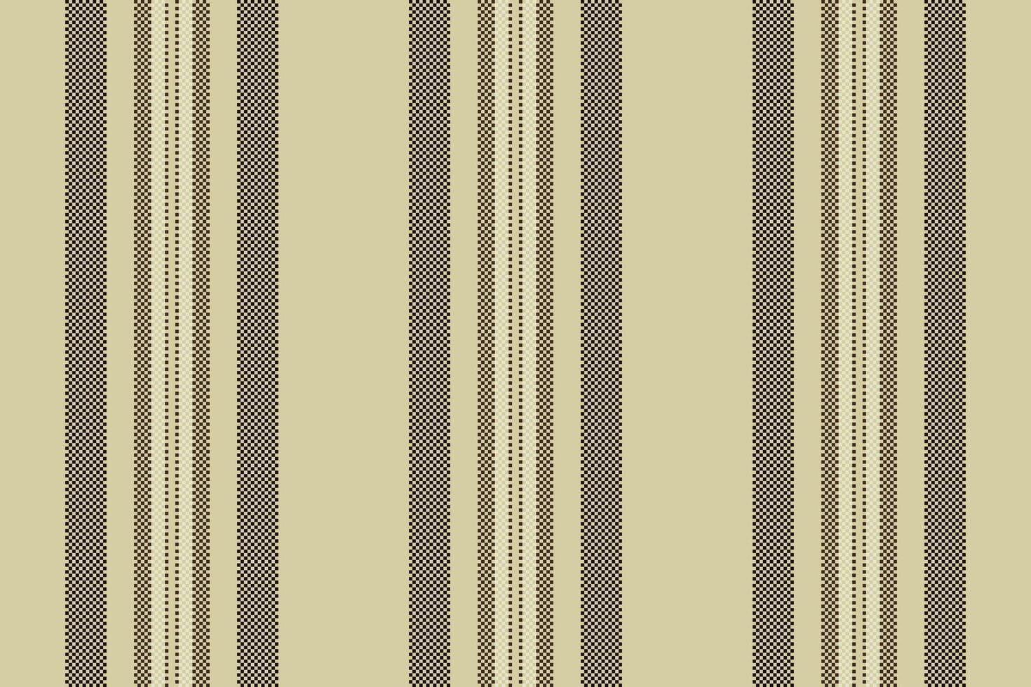 Wealth seamless textile fabric, swatch pattern texture . Everyday lines background vertical stripe in light and black colors. vector
