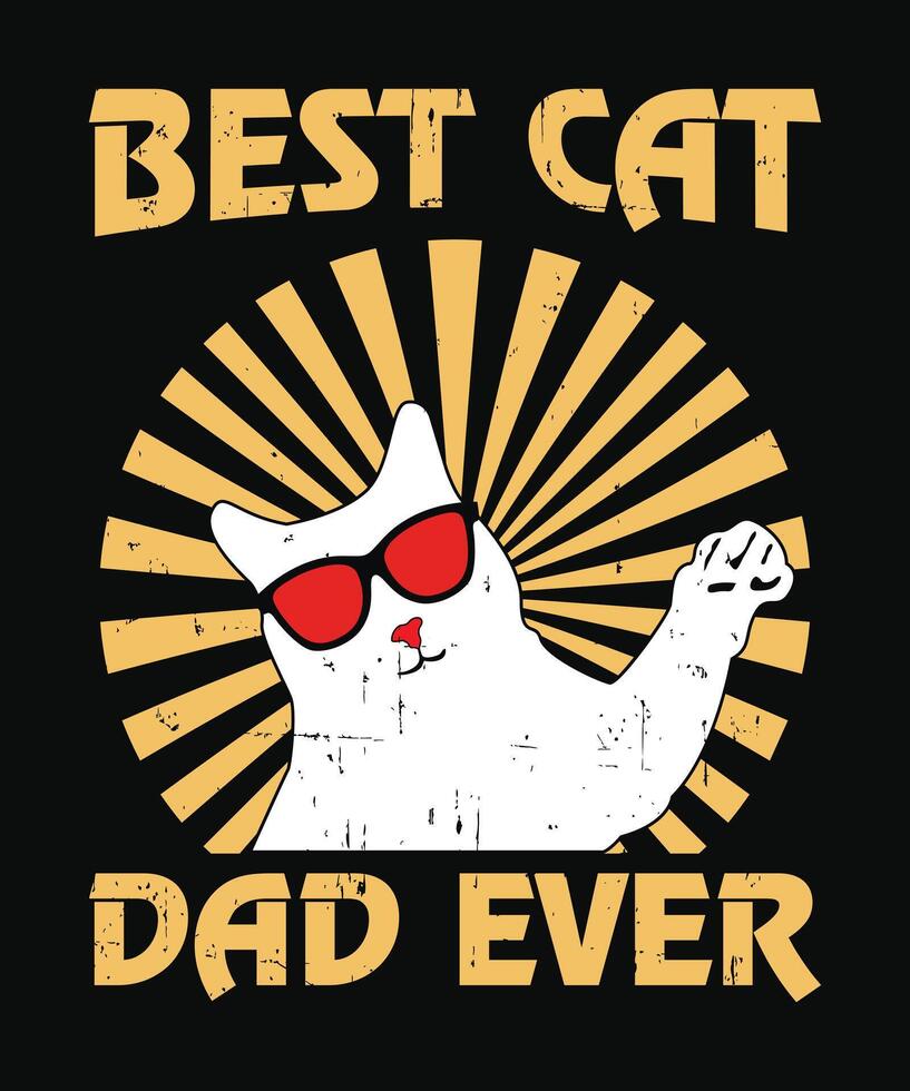 Fathers day t shirt design vector