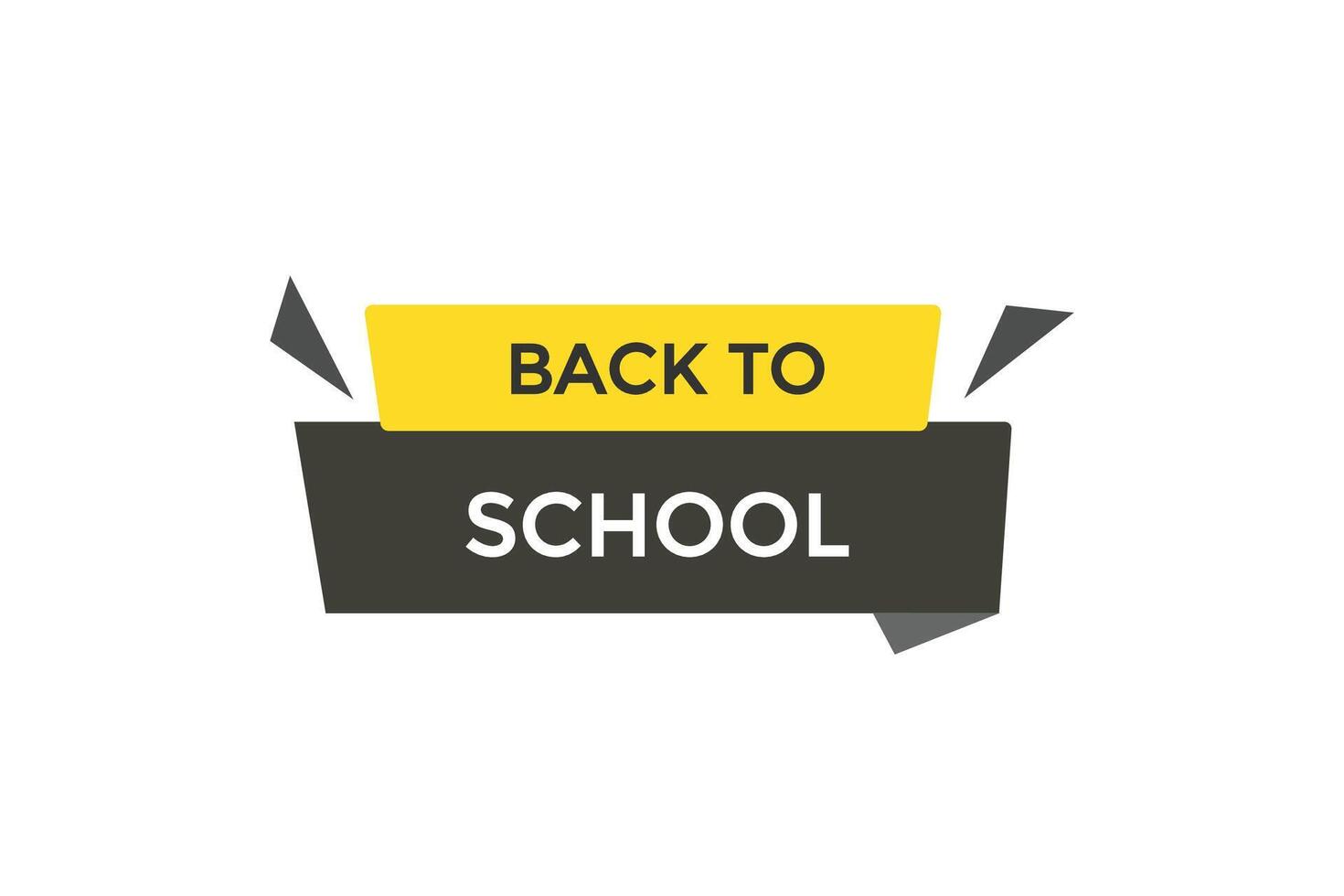 new website back to school click button learn stay stay tuned, level, sign, speech, bubble banner modern, symbol, click, vector