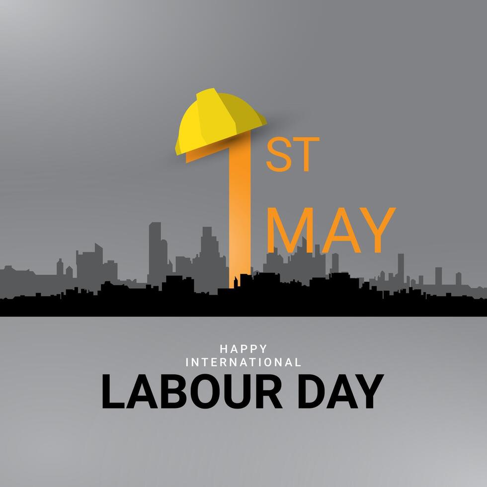 Labour Day design. vector