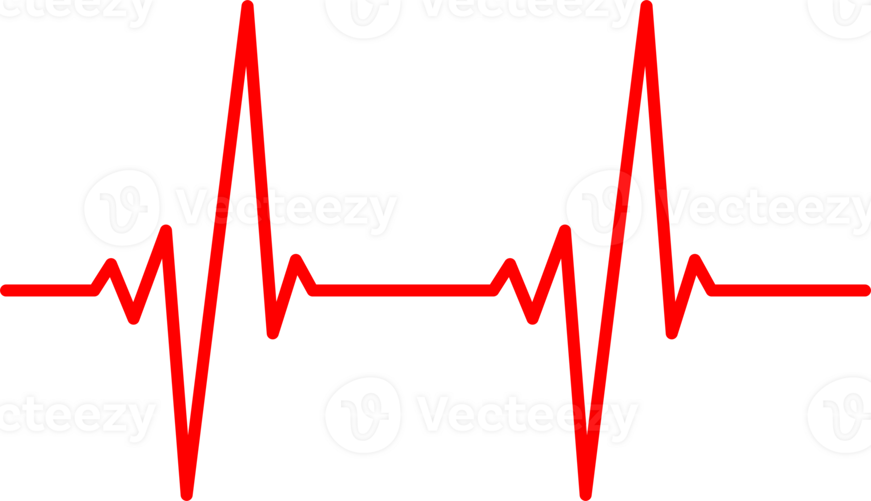 Heartbeat pulse line health medical concept for graphic design, logo, web site, social media, mobile app, ui illustration png