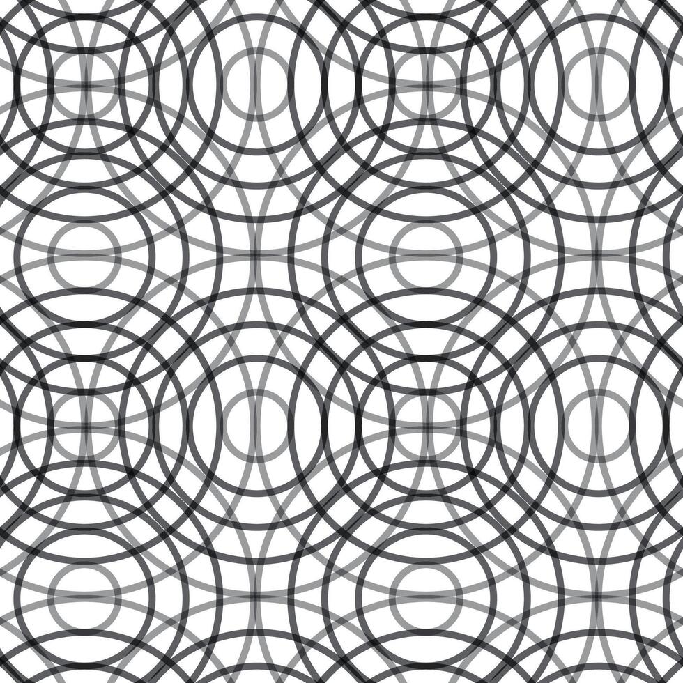 geometric pattern. Seamless braided linear pattern. vector