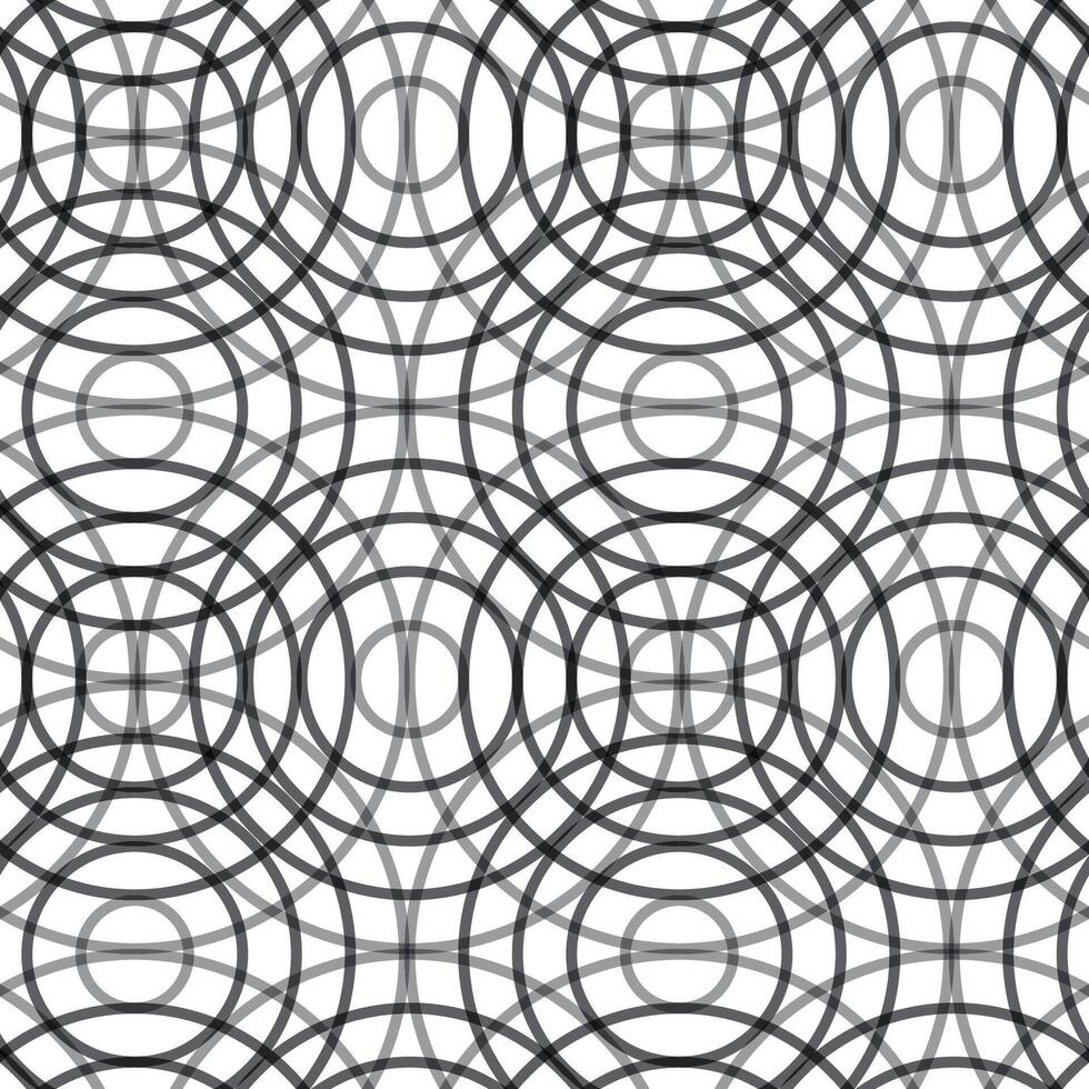 geometric pattern. Seamless braided linear pattern. vector