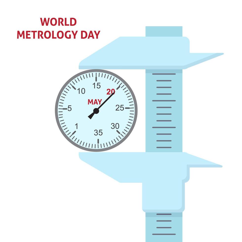 World Metrology Day logo icon design vector