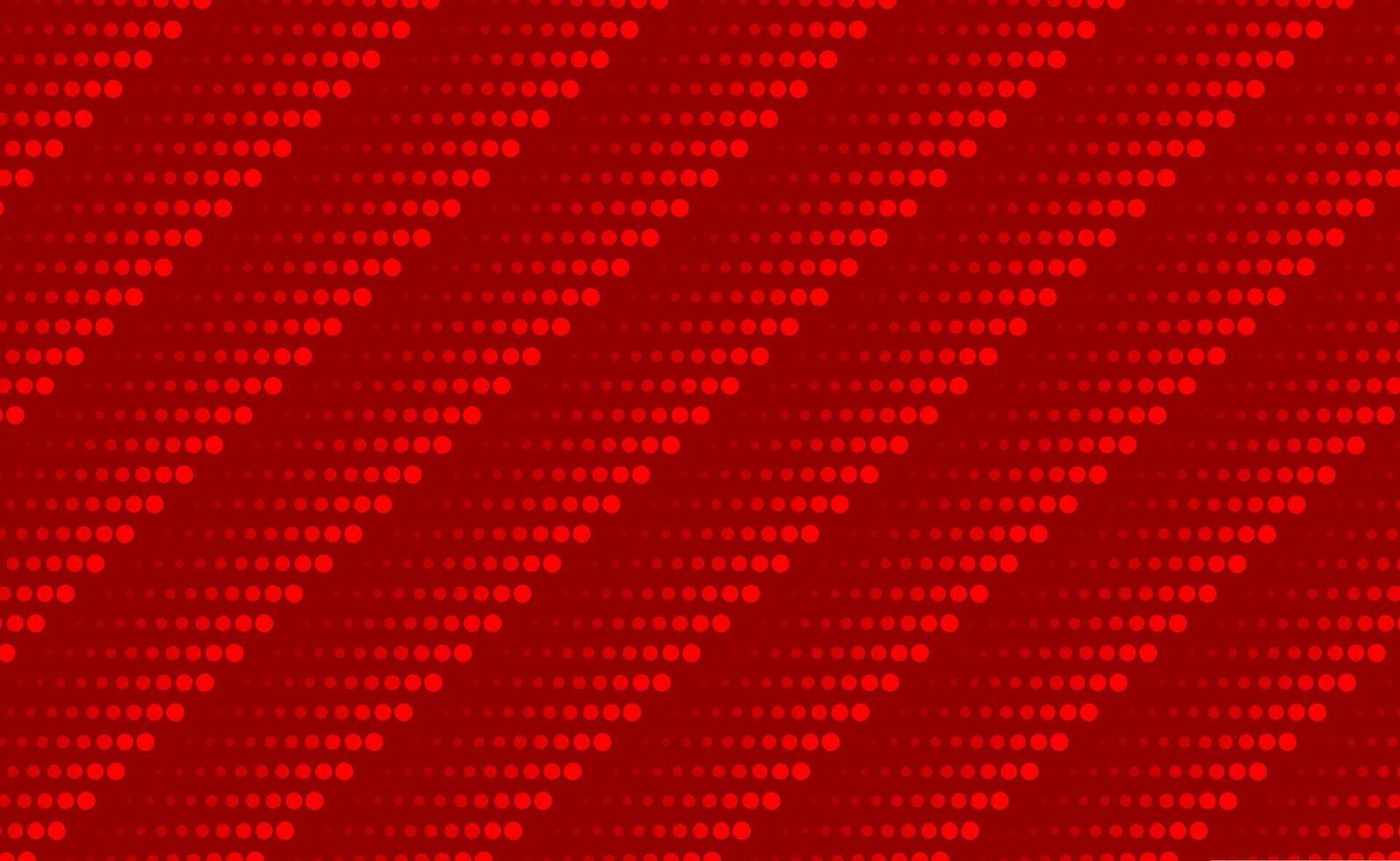 Abstract bright red dotted pattern geometric background vector