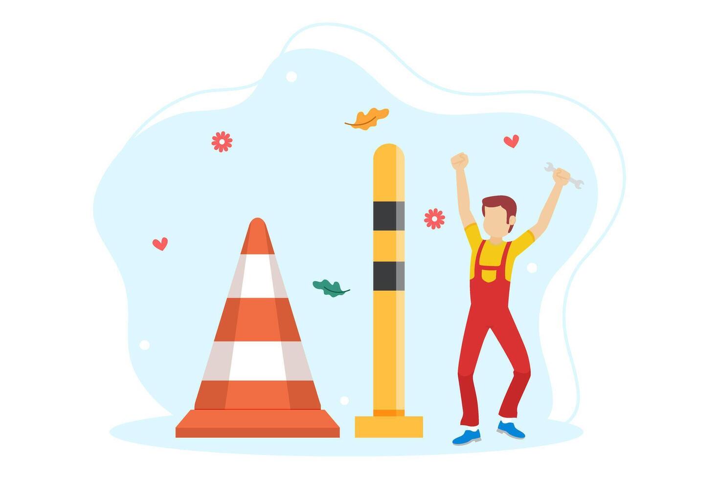 Labour Day Flat Illustration Design vector