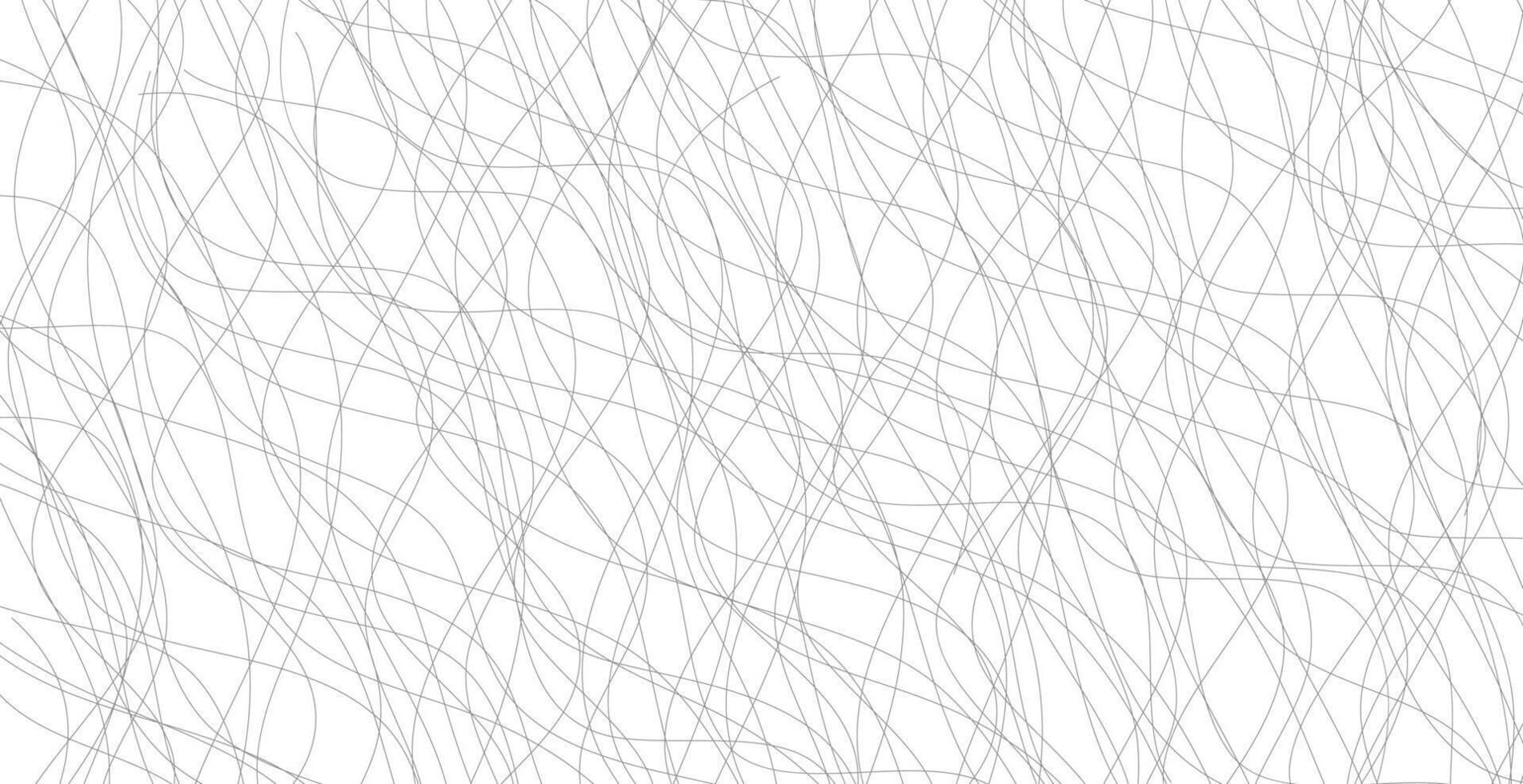 Hand drawn lines. Abstract pattern wave simple seamless, smooth pattern, web design, greeting card, textile, Technology background, Eps 10 illustration vector