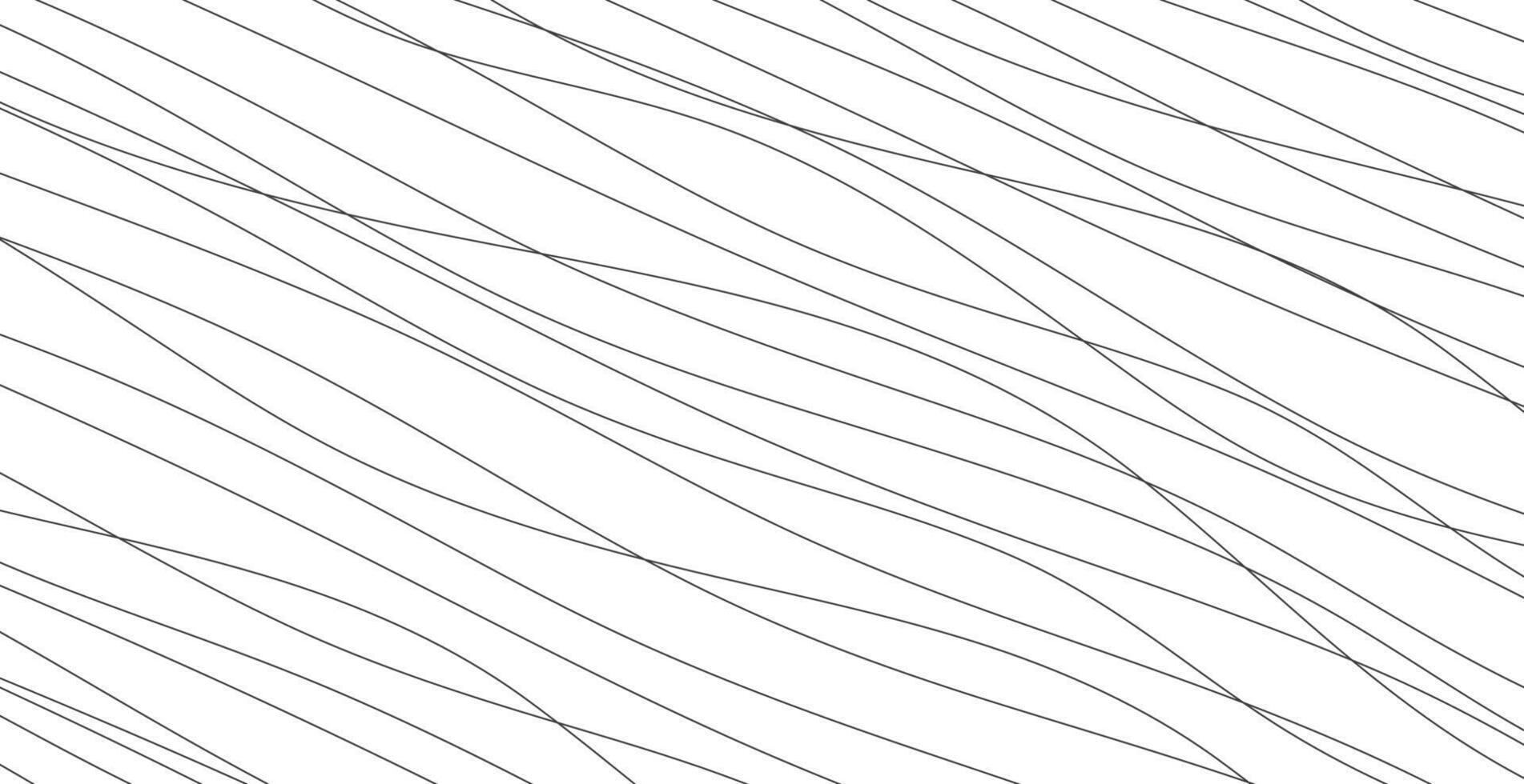 Hand drawn lines. Abstract pattern wave simple seamless, smooth pattern, web design, greeting card, textile, Technology background, Eps 10 illustration vector