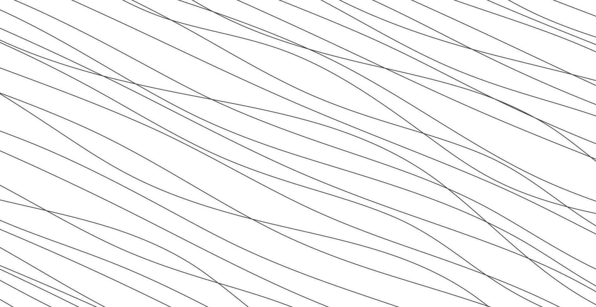 Hand drawn lines. Abstract pattern wave simple seamless, smooth pattern, web design, greeting card, textile, Technology background, Eps 10 illustration vector