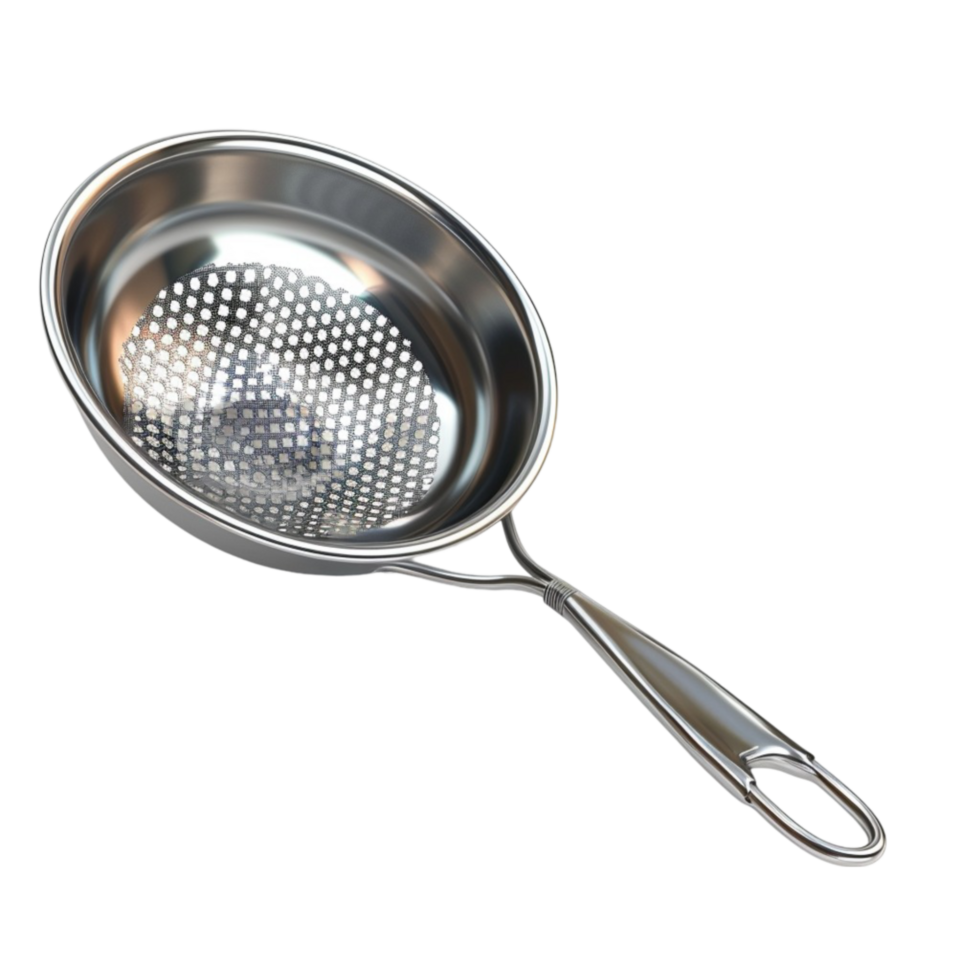 Authentic Culinary Companion Realistic Strainer for Everyday Cooking Tasks png