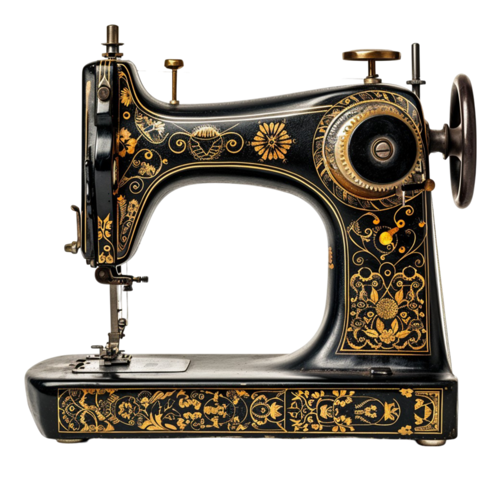 Fashion Design Mastery Creating Trends with a Sewing Machine png